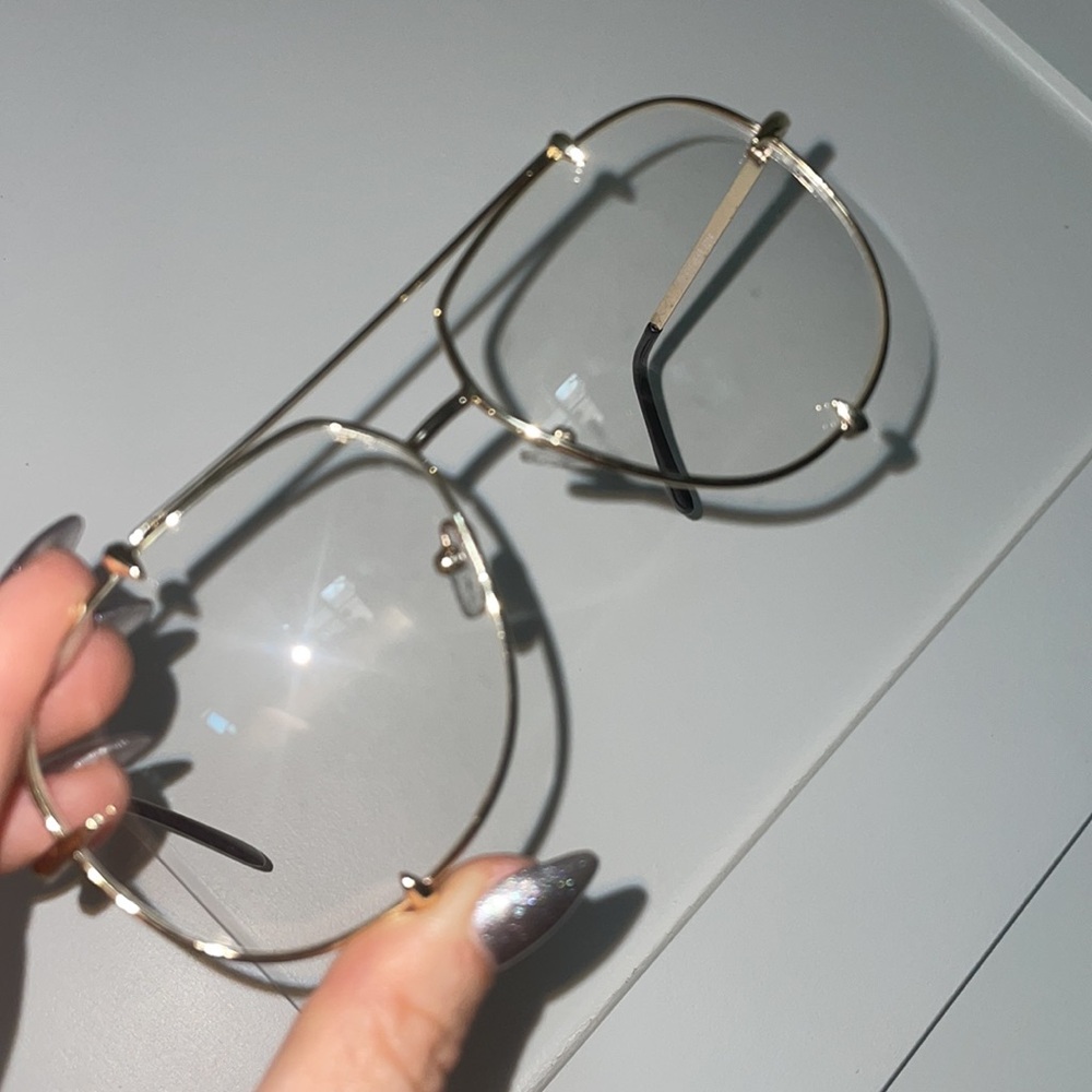 Gold Plated Glasses